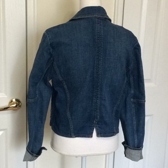 SOLD- Denim Jacket Women Sz Medium - Picture 5 of 6
